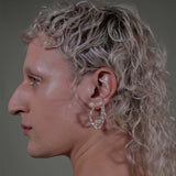 Xin Argenti Small Recycled Silver Hoops
