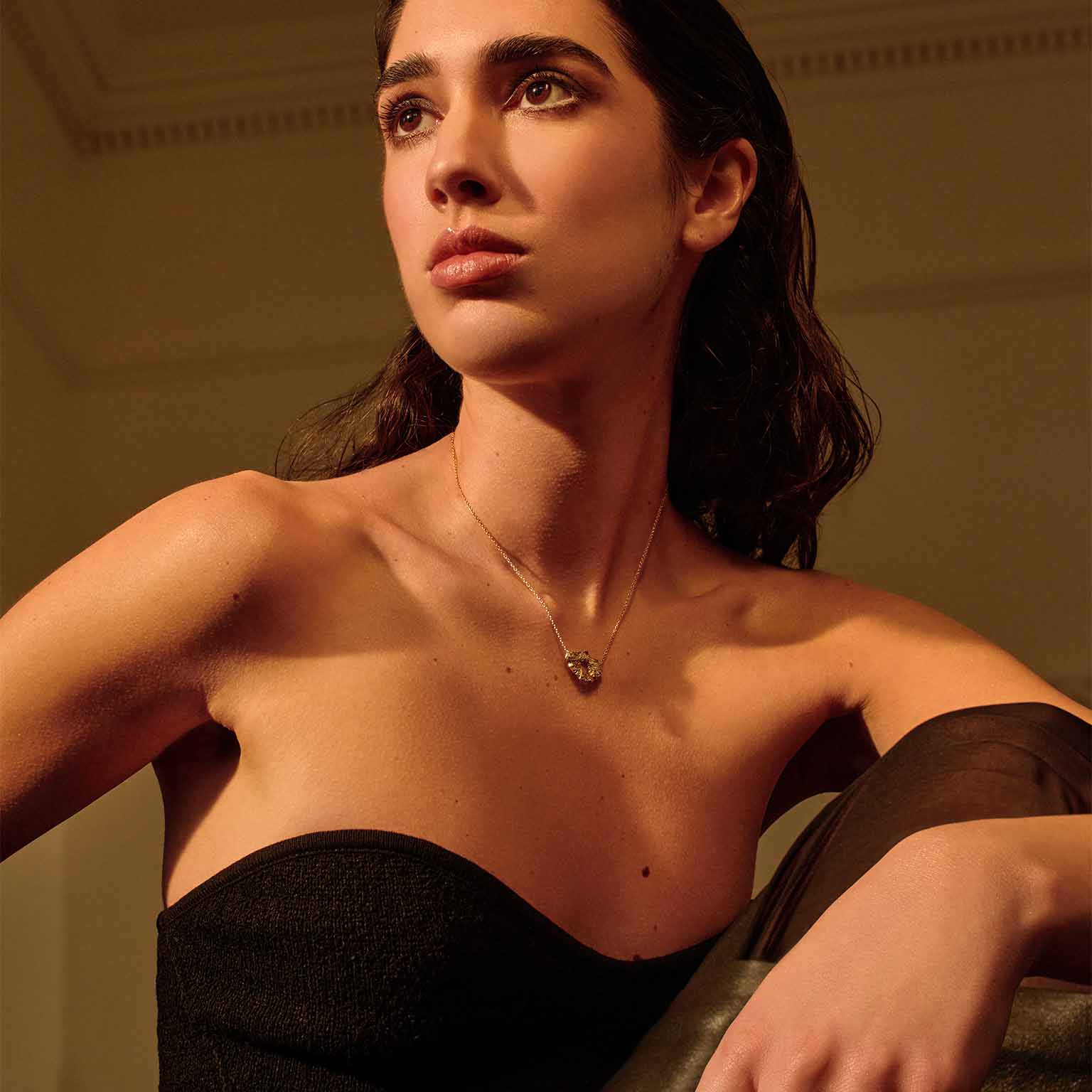 Fleur Recycled Silver Necklace