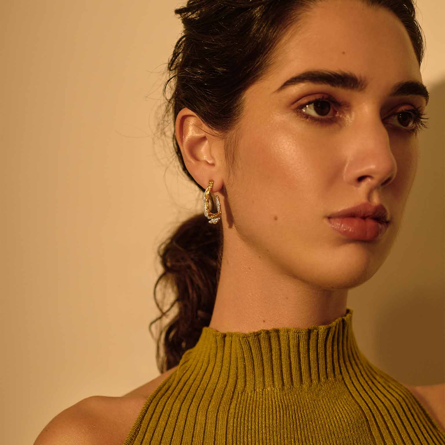 Kodiak Recycled Silver Earrings