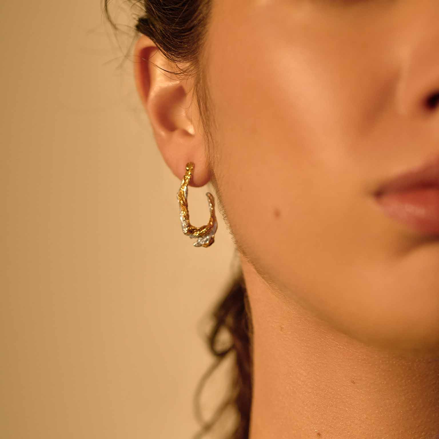 Kodiak Recycled Silver Earrings