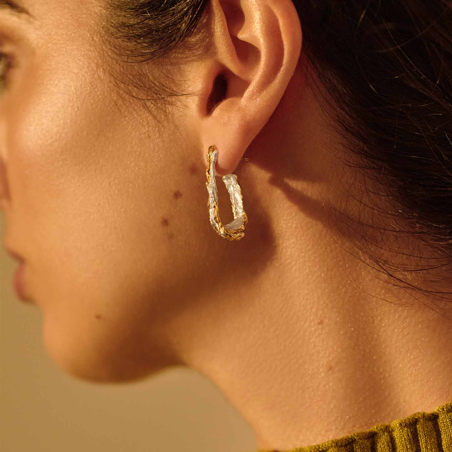 Kodiak Recycled Silver Earrings