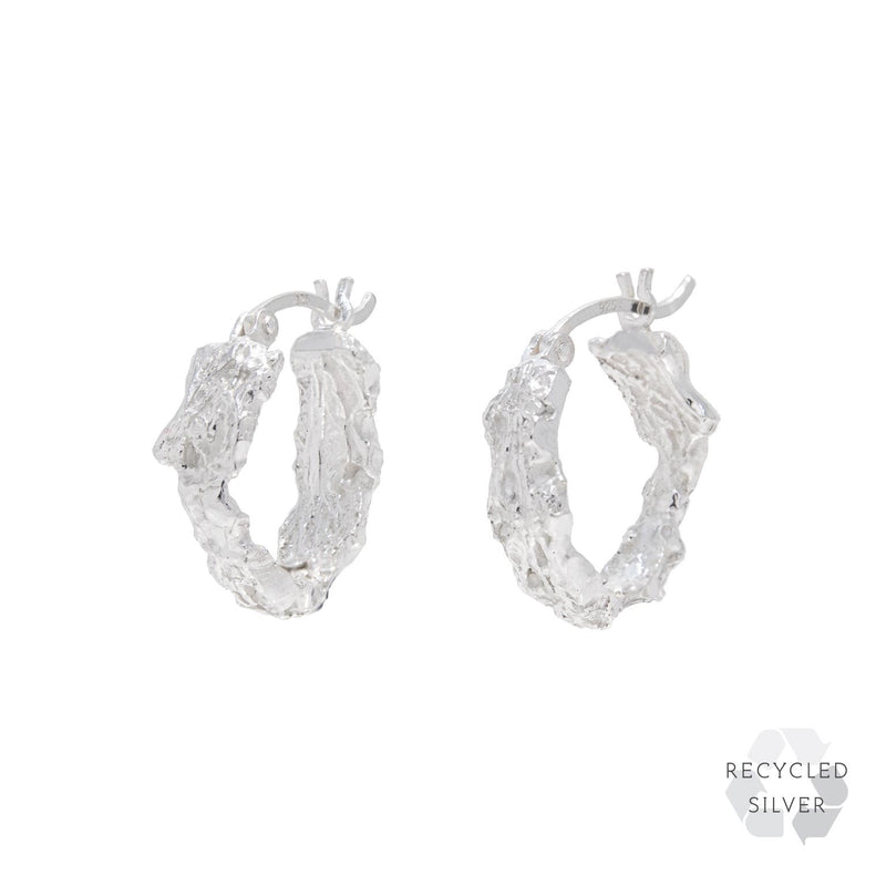 Rebutia Argenti Small Recycled Silver Earrings