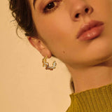 Reva Recycled Silver Earrings