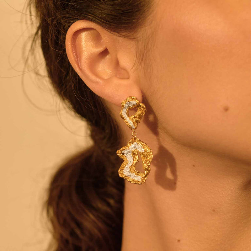 Saorsa Recycled Silver Earrings