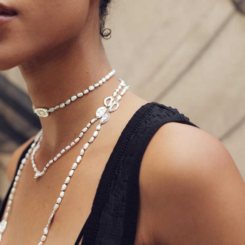 Myia Recycled Silver Necklace